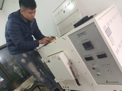 Bảo dưỡng định kỳ tại nhà máy thủy tinh Miguel Yamamura Hải Phòng